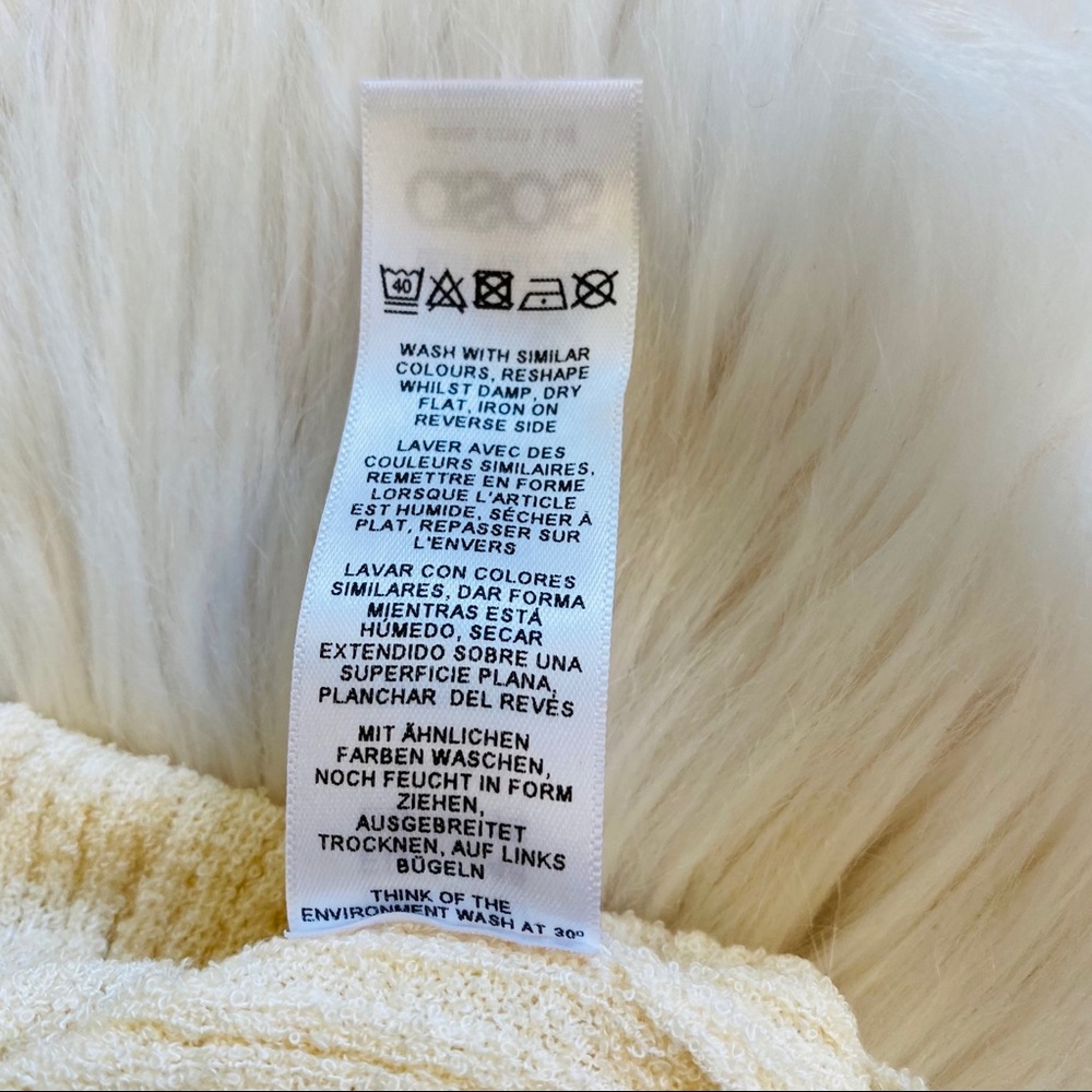 ASOS Cream Ribbed Sweater - Picture 8 of 11